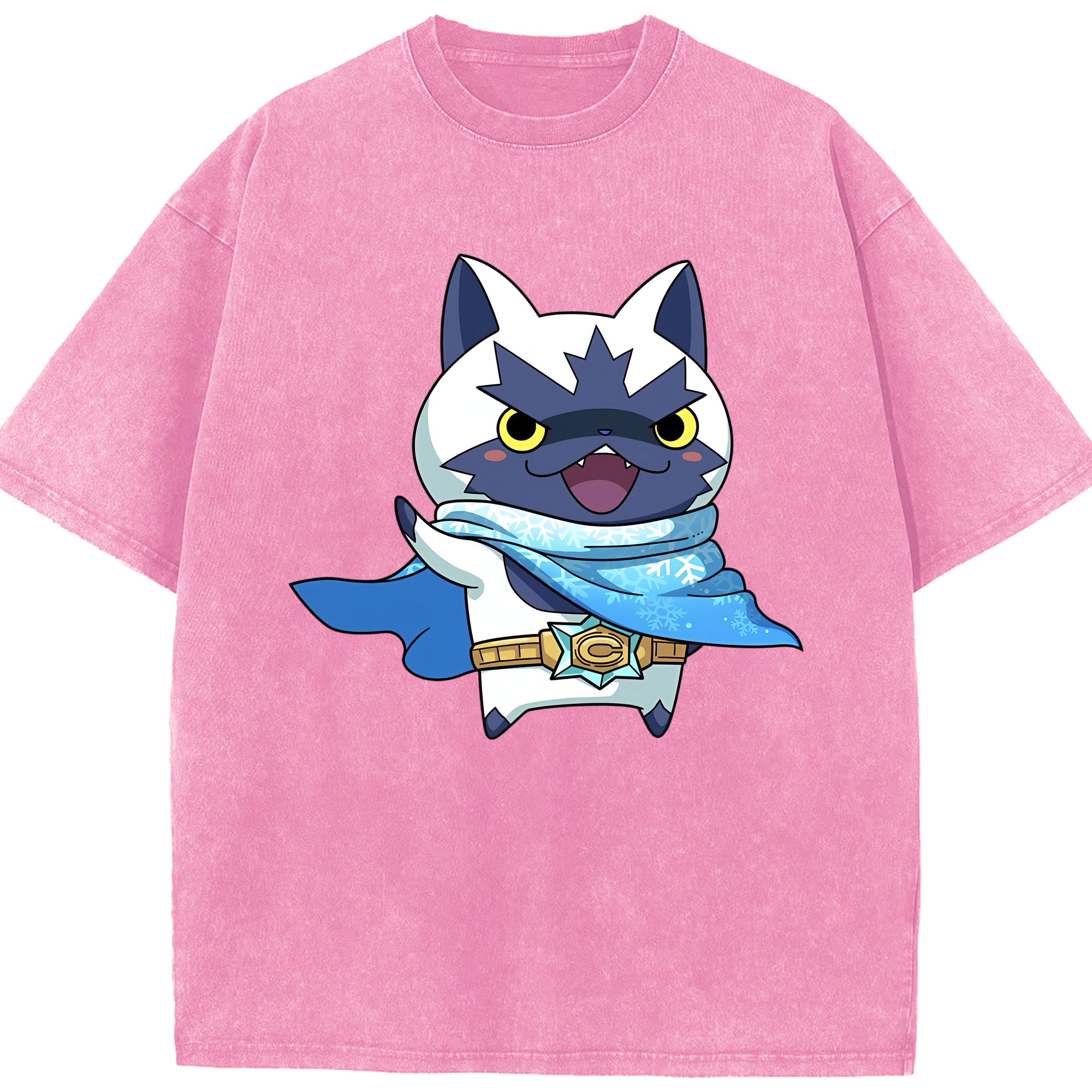 （画像用） 妖怪ウォッチ Yo-kai Watch 綿100% ヴィンテージ風 半袖Tシャツ（フロントプリント）